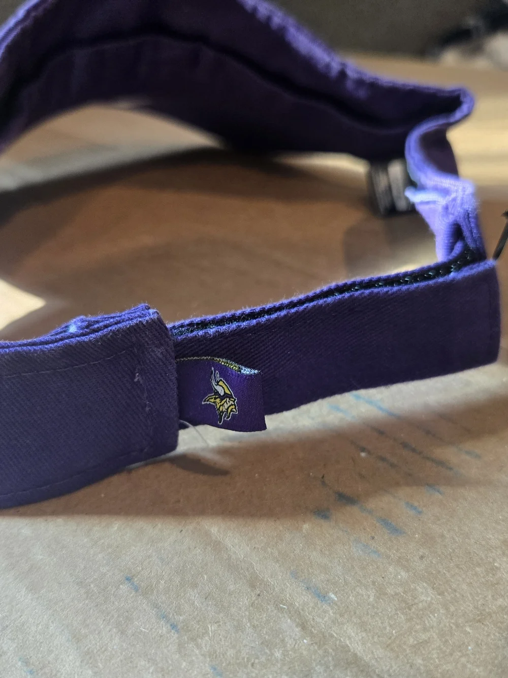47 Brand Nwt Minnesota Vikings Purple Visor